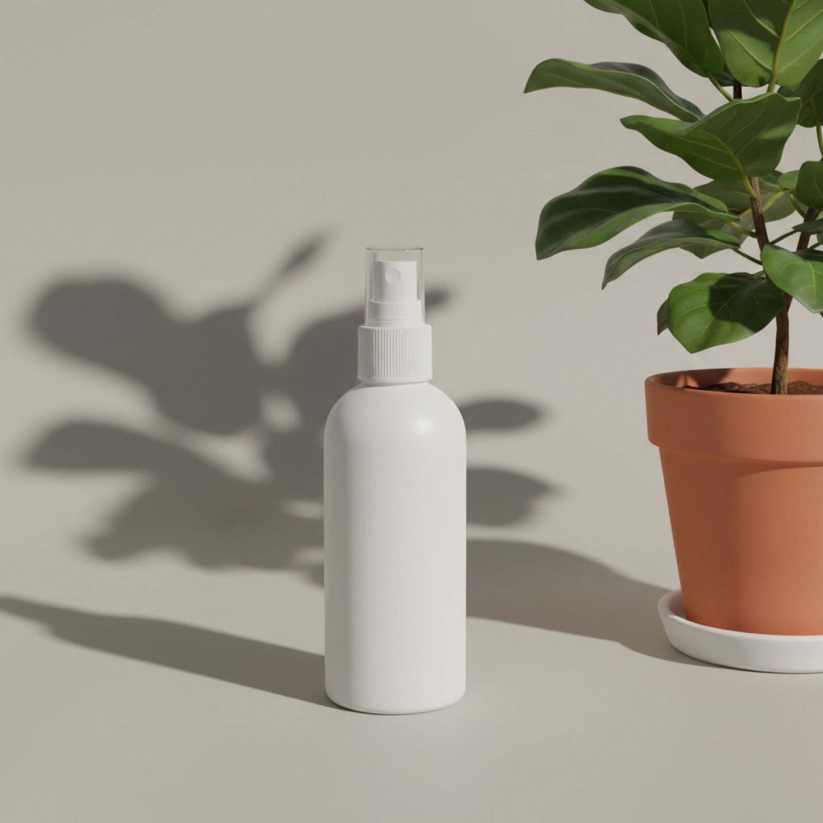 Spray lustrant feuilles