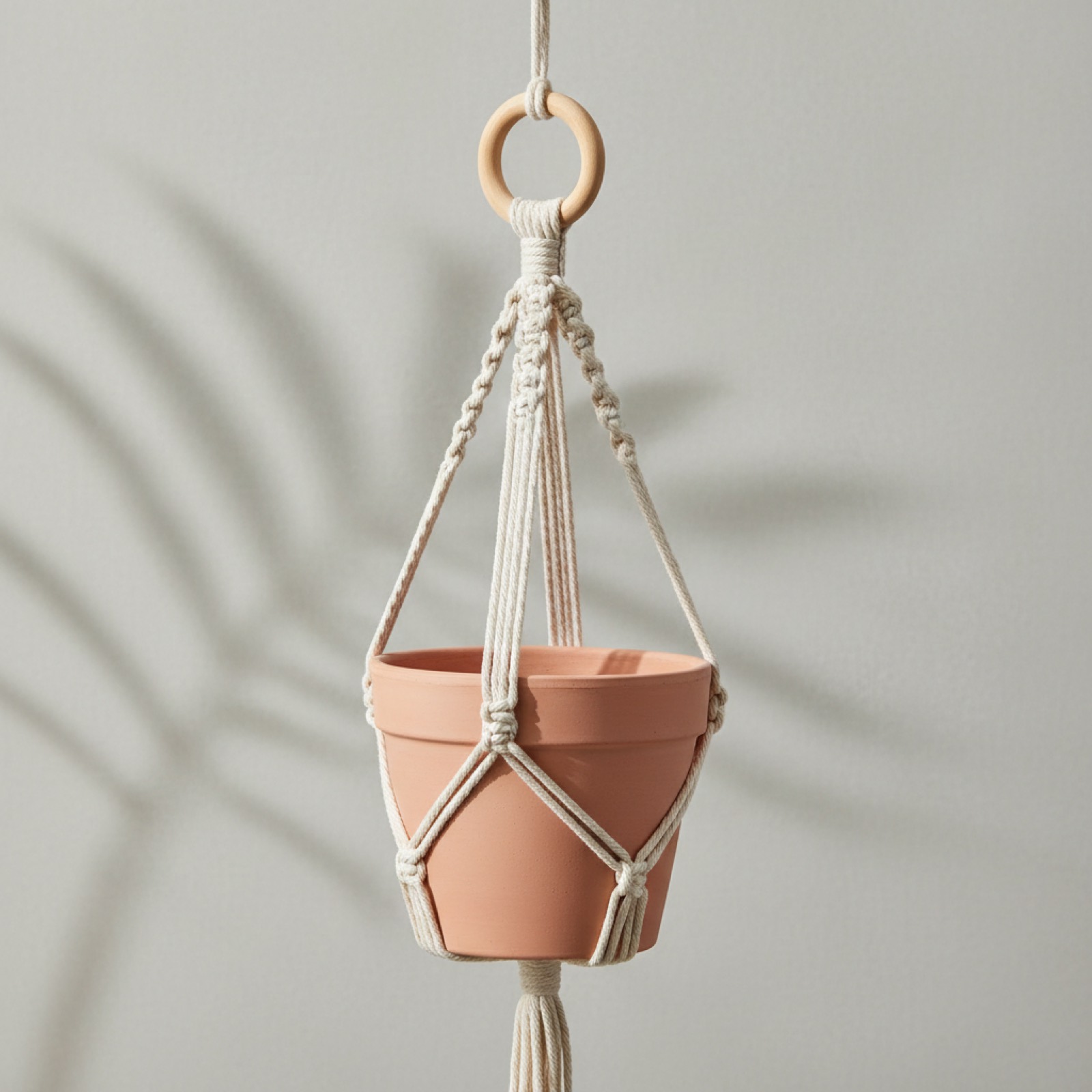 Suspension macramé